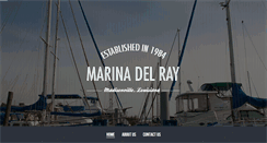 Desktop Screenshot of marinadelrayla.com